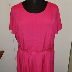 NWOT Talbots Cap Sleeve Fit&Flare Dress